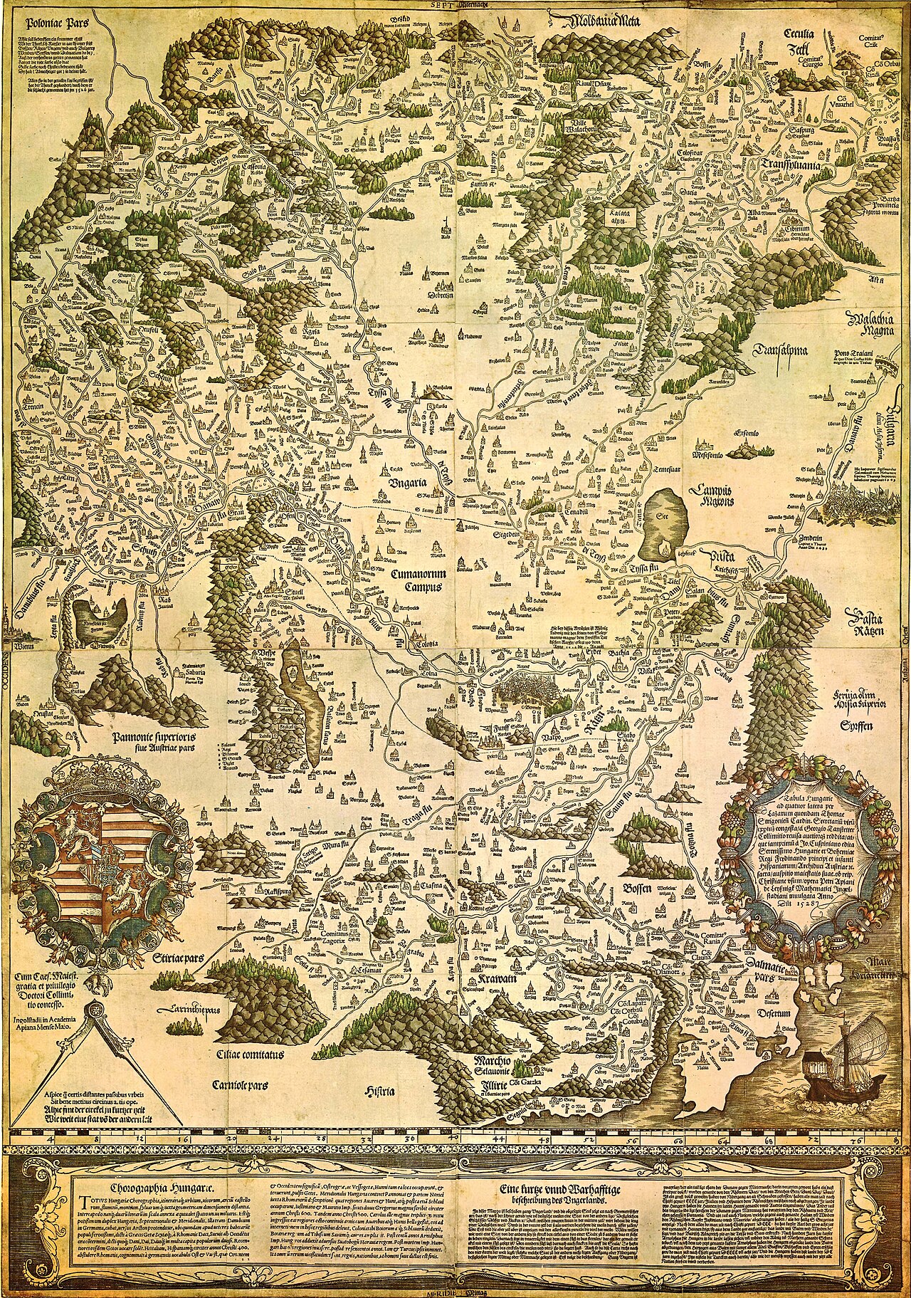 Une carte du monde sur écran