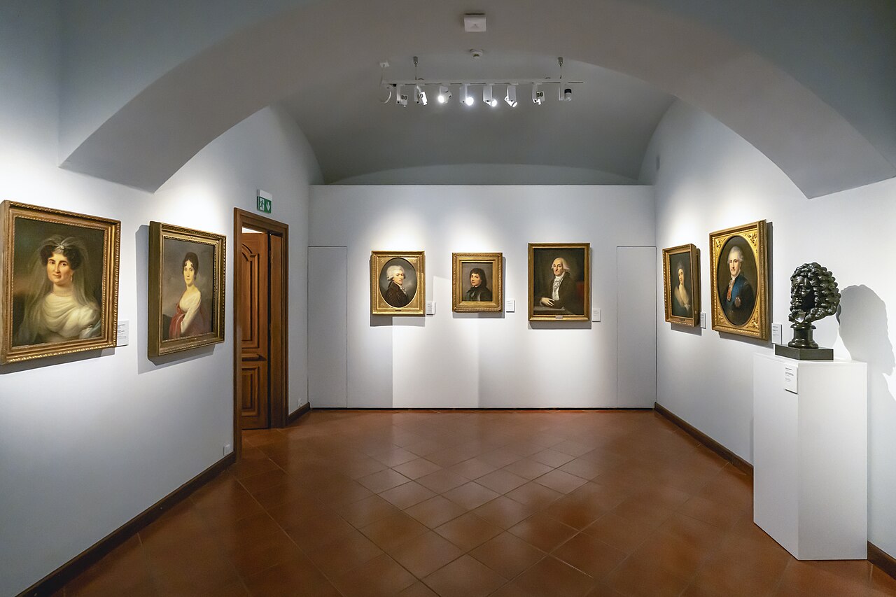 Galerie de tableaux dans un grand musée