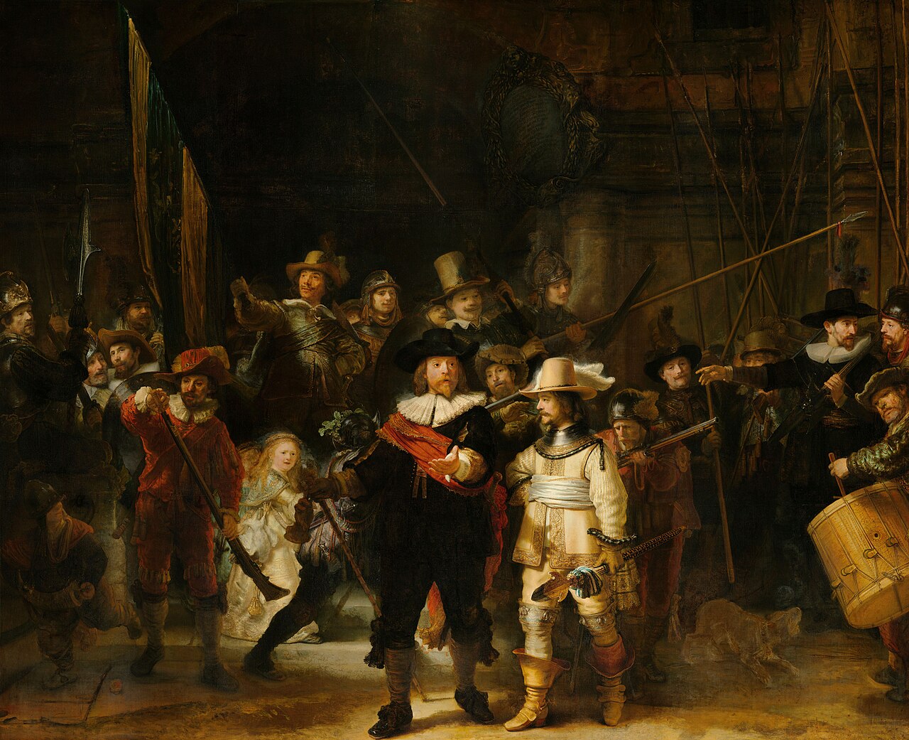 La Ronde de nuit de Rembrandt