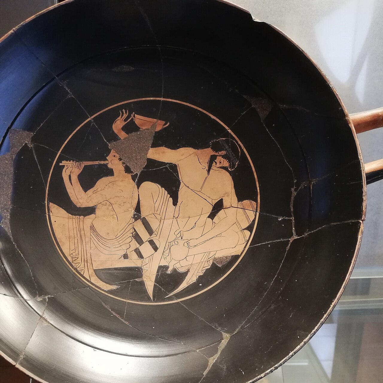 Une poterie grecque antique