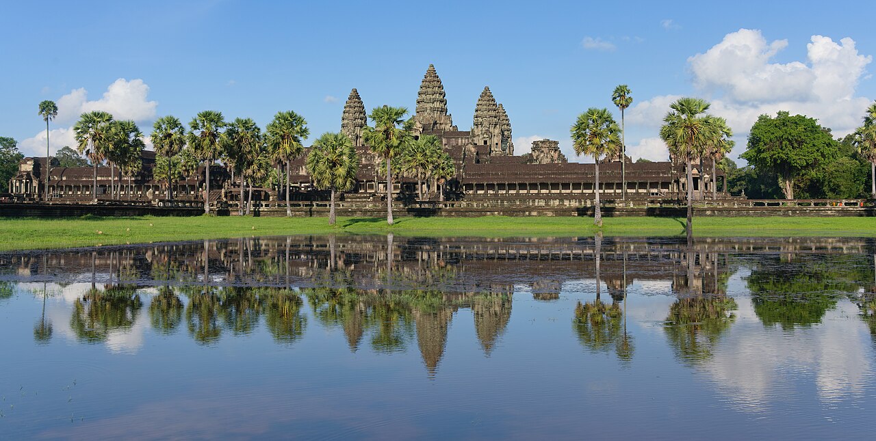 Le temple d'Angkor Vat au Cambodge